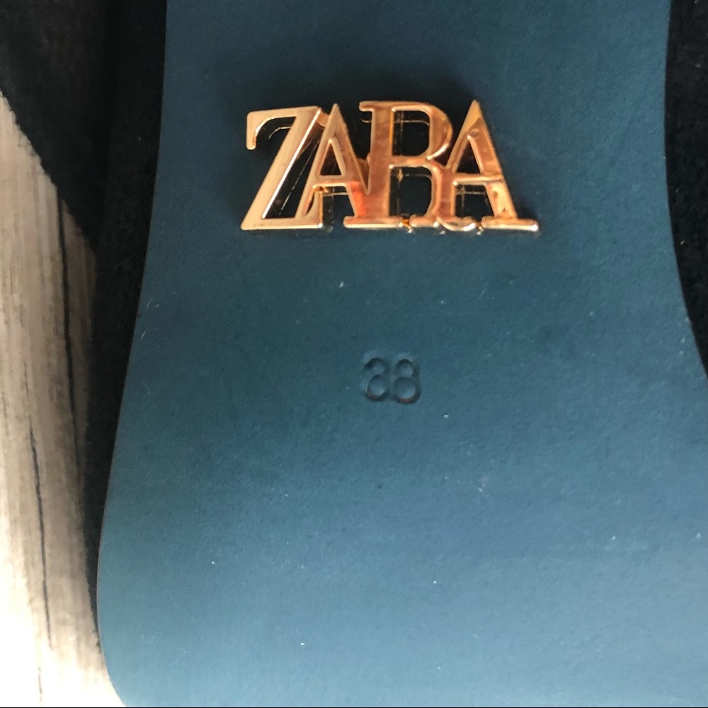 NWT ZARA Bow Pointed Toe Stiletto Booties - Picture 7 of 12